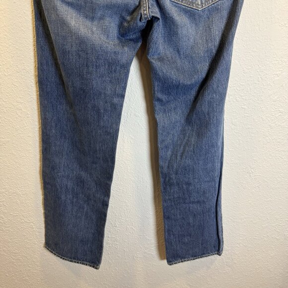 Abercrombie & Fitch Jeans Mens 31x30 Blue The A&F Classic Straight Button Fly - Picture 7 of 14